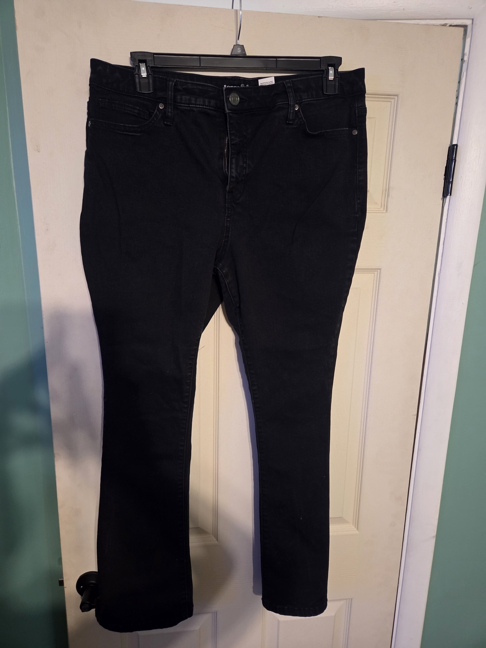 Terra & Sky Black Women's Bootcut Stretch Jeans
